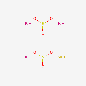 tripotassium;gold(1+);disulfite