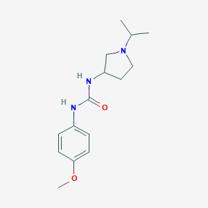 1-(1-Isopropyl-3-pyrrolidinyl)-3-(p-methoxyphenyl)urea