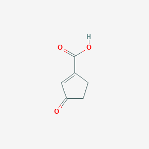 3-Oxocyclopent-1-enecarboxylic acid
