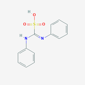 B010738 anilino(phenylimino)methanesulfonic acid CAS No. 107678-85-3