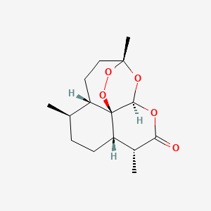 molecular formula C15H22O5 B10753515 Artemisinin CAS No. 119241-68-8