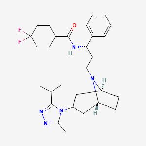 molecular formula C29H41F2N5O B10761220 Maraviroc CAS No. 2414315-81-2