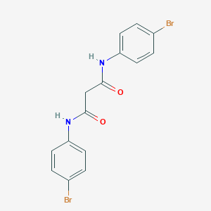 N,N'-bis(4-bromophenyl)propanediamide