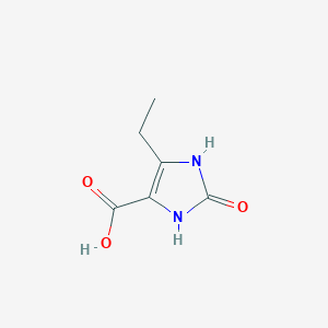 5-Ethyl-2,3-dihydro-2-oxo-1H-imidazole-4-carboxylic acid