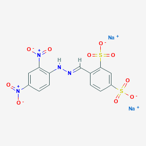 2,4-Disulfobenzaldehyde-2',4'-dinitrophenylhydrazone Disodium Salt