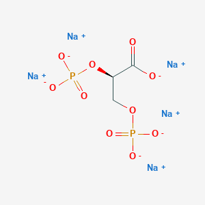 pentasodium;(2R)-2,3-diphosphonatooxypropanoate