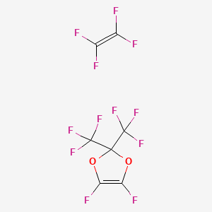 4,5-difluoro-2,2-bis(trifluoromethyl)-1,3-dioxole;1,1,2,2-tetrafluoroethene