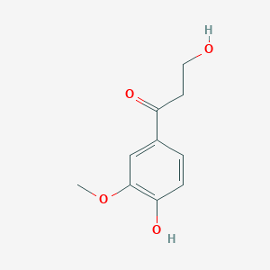 3-Hydroxy-1-(4-hydroxy-3,5-dimethoxyphenyl)-1-propanone