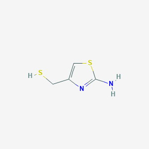 (2-Amino-1,3-thiazol-4-YL)methanethiol