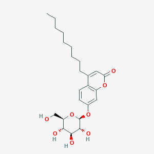 4-Nonylumbelliferyl glucoside