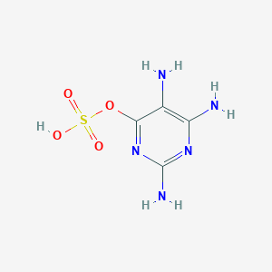 2,5,6-Triaminopyrimidin-4-yl hydrogen sulfate