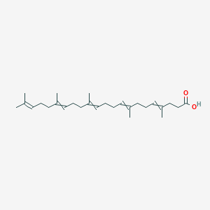 (4E,8E,12E,16E)-4,8,13,17,21-pentamethyldocosa-4,8,12,16,20-pentaenoic acid