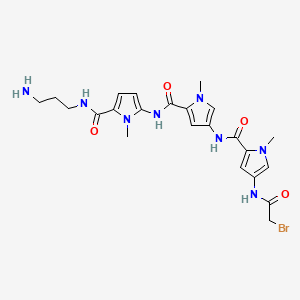 M-bromoacetyldistamycin