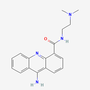 9-Amino-N-(2-(dimethylamino)ethyl)acridine-4-carboxamide