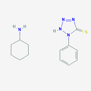 1-Phenyl-1H-tetrazole-5-thiol cyclohexylamine salt