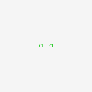 molecular formula Cl2 B1223078 Chlorine CAS No. 7782-50-5