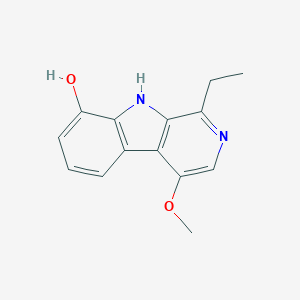1-ethyl-4-methoxy-9H-pyrido[3,4-b]indol-8-ol