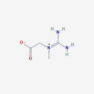 {[Amino(iminio)methyl](methyl)amino}acetate