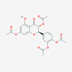 3,7,3',4'-Taxifolin tetraacetate