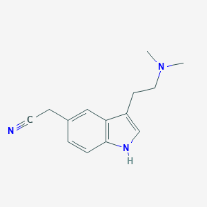 1H-Indole-5-acetonitrile, 3-[2-(dimethylamino)ethyl]-