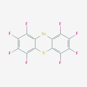 Phenothiaselenin, octafluoro-