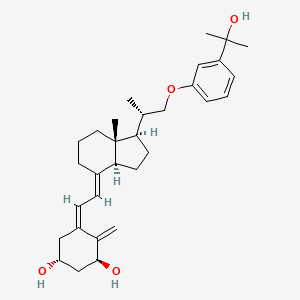 (5Z,7E)-(1S,3R)-23-oxa-23-[3-(1-hydroxy-1-methylethyl)phenyl]-24,25,26,27-tetranor-9,10-seco-5,7,10(19)-cholestatriene-1,3-diol