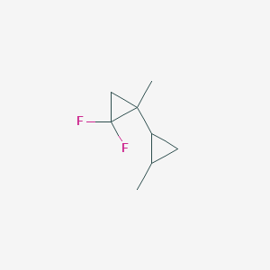 1,1-Difluoro-2-methyl-2-(2-methylcyclopropyl)cyclopropane