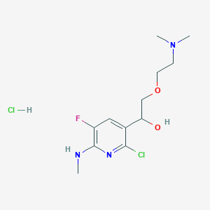 1-(2-Chloro-5-Fluoro-6-Methylaminopyridin-3-yl-2-(2-Dimethylaminoethoxy)Ethanol Hydrochloride