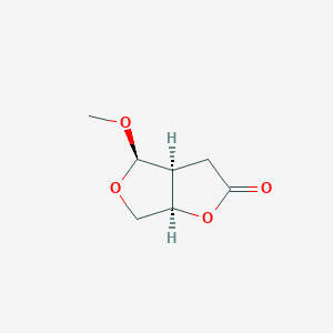 (3aS,4R,6aR)-Tetrahydro-4-methoxyfuro[3,4-b]furan-2(3H)-one