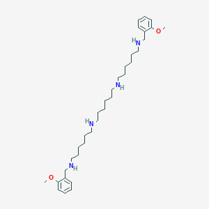 N,N'-Bis-(6-((2-methoxybenzyl)amino)hexyl)-1,6-hexanediamine tetrahydrochloride