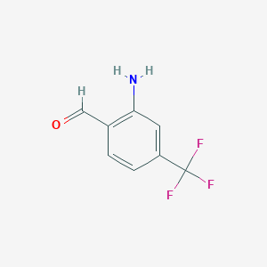 2-Amino-4-(trifluoromethyl)benzaldehyde