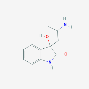 3-(2-aminopropyl)-3-hydroxy-1H-indol-2-one