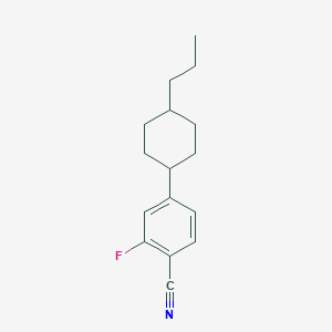 4-(TRANS-4-PROPYLCYCLOHEXYL)-2-FLUOROBENZONITRILE