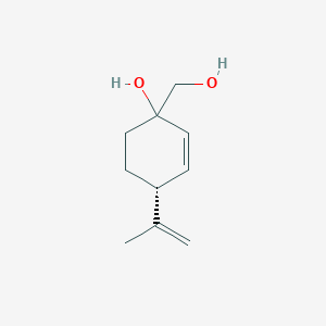 (4R)-1-(Hydroxymethyl)-4-(prop-1-en-2-yl)cyclohex-2-en-1-ol