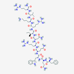 L-Argininamide,L-phenylalanyl-L-glutaminyl-L-tryptophyl-L-glutaminyl-L-arginyl-L-asparaginyl-L-isoleucyl-L-arginyl-L-lysyl-L-valyl-