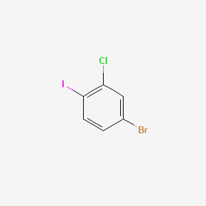 B1333647 4-Bromo-2-chloro-1-iodobenzene CAS No. 31928-47-9