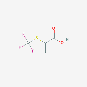 2-[(Trifluoromethyl)sulfanyl]propanoic acid