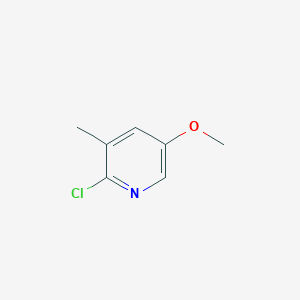 2-Chloro-5-methoxy-3-methylpyridine