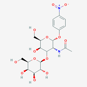4-Nitrophenyl 2-acetamido-2-deoxy-3-O-(b-D-galactopyranosyl)-a-D-galactopyranoside