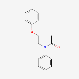 B13829494 N-(2-Phenoxyethyl)-N-phenylacetamide CAS No. 42106-58-1