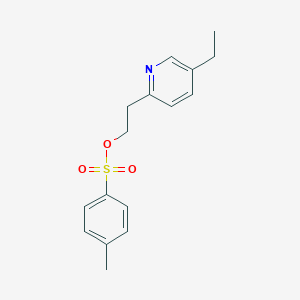 B139052 5-Ethyl-2-pyridineethanol Tosylate CAS No. 144809-27-8