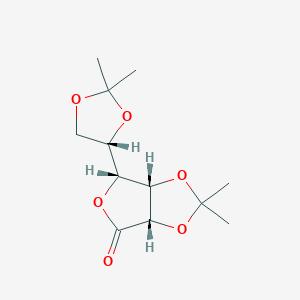 (3aS,6R,6aS)-6-[(4S)-2,2-dimethyl-1,3-dioxolan-4-yl]-2,2-dimethyl-6,6a-dihydro-3aH-furo[3,4-d][1,3]dioxol-4-one