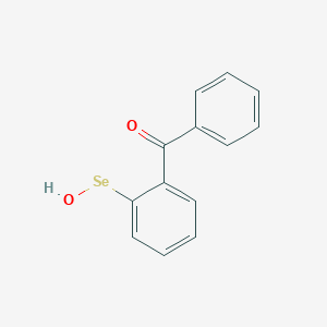 B14421539 2-Benzoylbenzene-1-selenenic acid CAS No. 84250-81-7