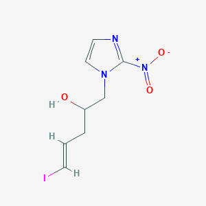 5-(2-Nitroimidazolyl)-4-hydroxy-1-iodopent-1-ene