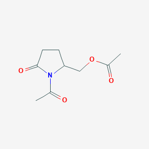 5-Acetoxymethyl-N-acetyl-2-pyrrolidinone
