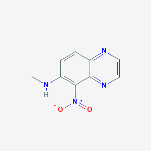 6-Methylamino-5-nitroquinoxaline