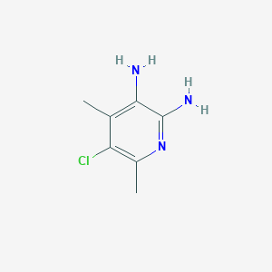 5-Chloro-4,6-dimethylpyridine-2,3-diamine