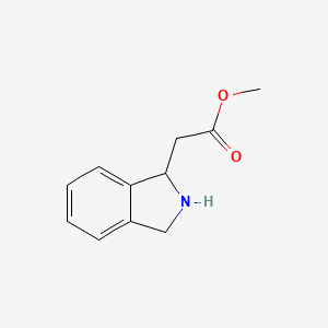 Methyl 2-(isoindolin-1-yl)acetate