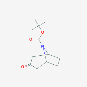 Tert-butyl 3-oxo-8-azabicyclo[3.2.1]octane-8-carboxylate