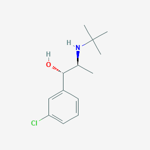 (1S,2S)-2-(tert-Butylamino)-1-(3-chlorophenyl)propan-1-ol